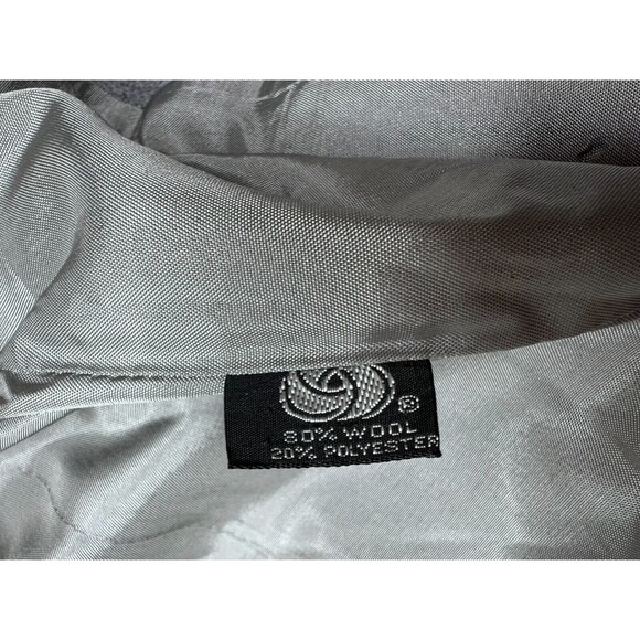 Vintage Daniel For Spellbound Women's Blazer Gray Wool Blend Size 12 USA - Picture 6 of 10